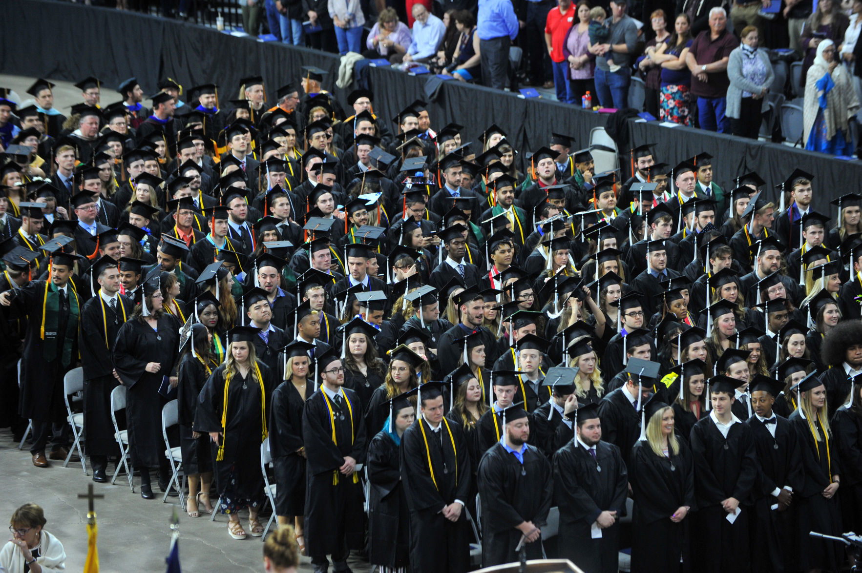 St. Ambrose University commencement ceremony